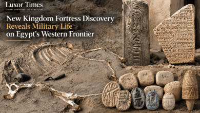 New Kingdom Fortress Discovery at Tell el-Abqain Reveals Military and Daily Life in Ancient Egypt