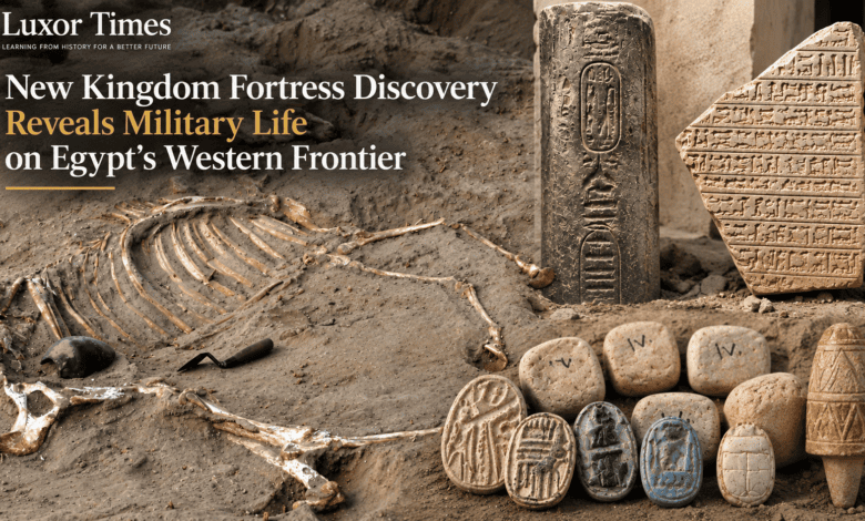 New Kingdom Fortress Discovery at Tell el-Abqain Reveals Military and Daily Life in Ancient Egypt